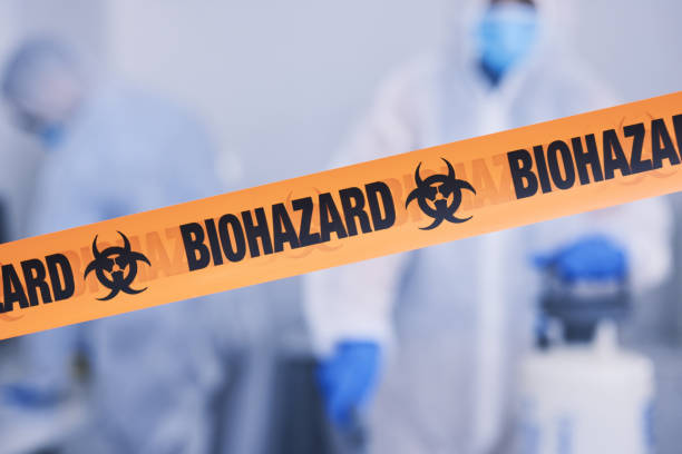 Professional Blood Cleanup technician working in Marietta, OH